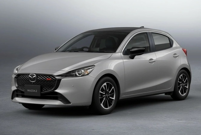 Mazda2 2024 được nâng cấp thêm 2 màu sơn mới